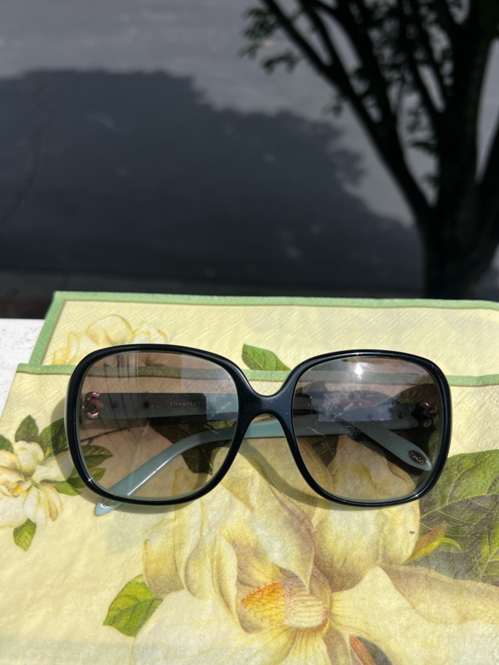 Tiffany & Co. TF4117 8173/3B Blue Key Sunglasses Made in Italy 55□17 - Picture 5 of 13